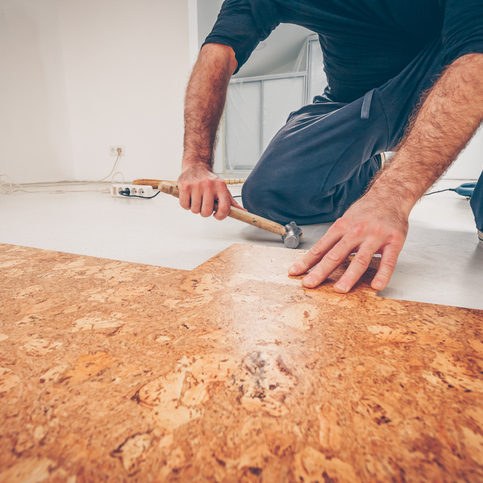 Cork insulation