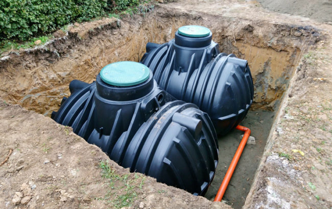 Underground rainwater storage tanks Rainwater harvesting