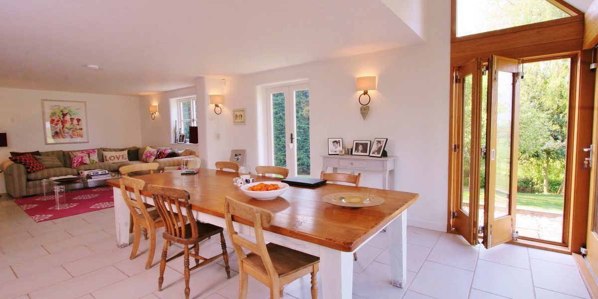 House Extension Project Management dining area