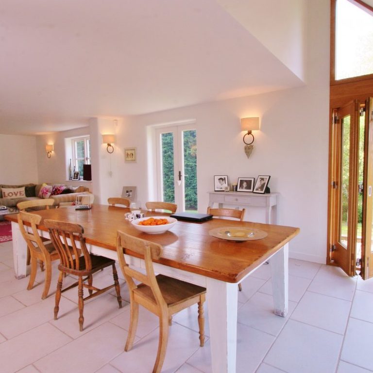 House Extension Project Management dining area