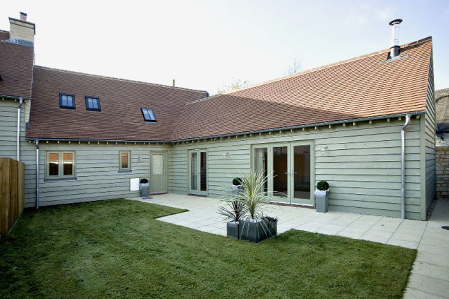 Residential project management company new builds with cladding