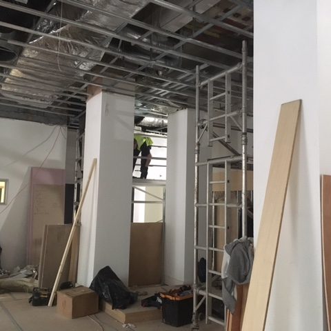 Construction project management for London Restaurant development Stein's