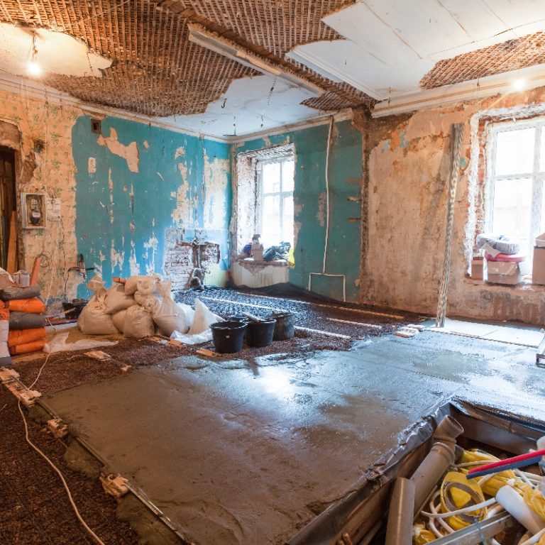 Hampshire cottage renovation project support interior