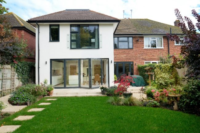building project management surrey exterior rear