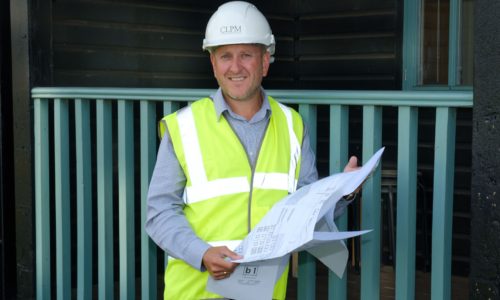construction project management on site