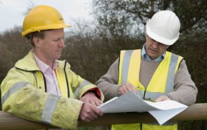 Project Managers on construction site