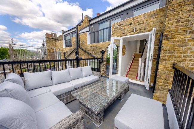 Development of 2 Flats SW London terrace