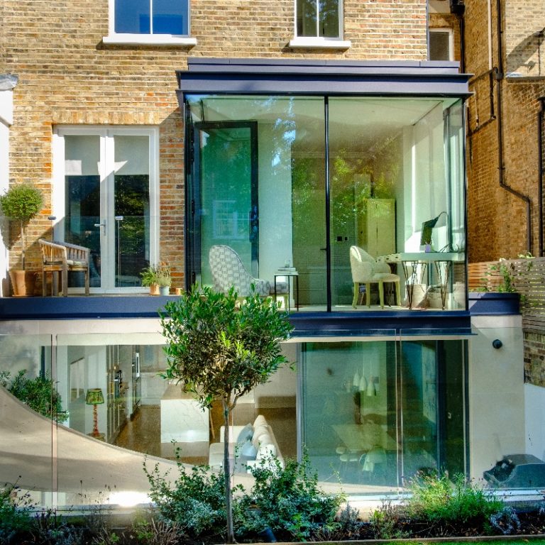 Extension and Refurb of SW London Townhouse glazing