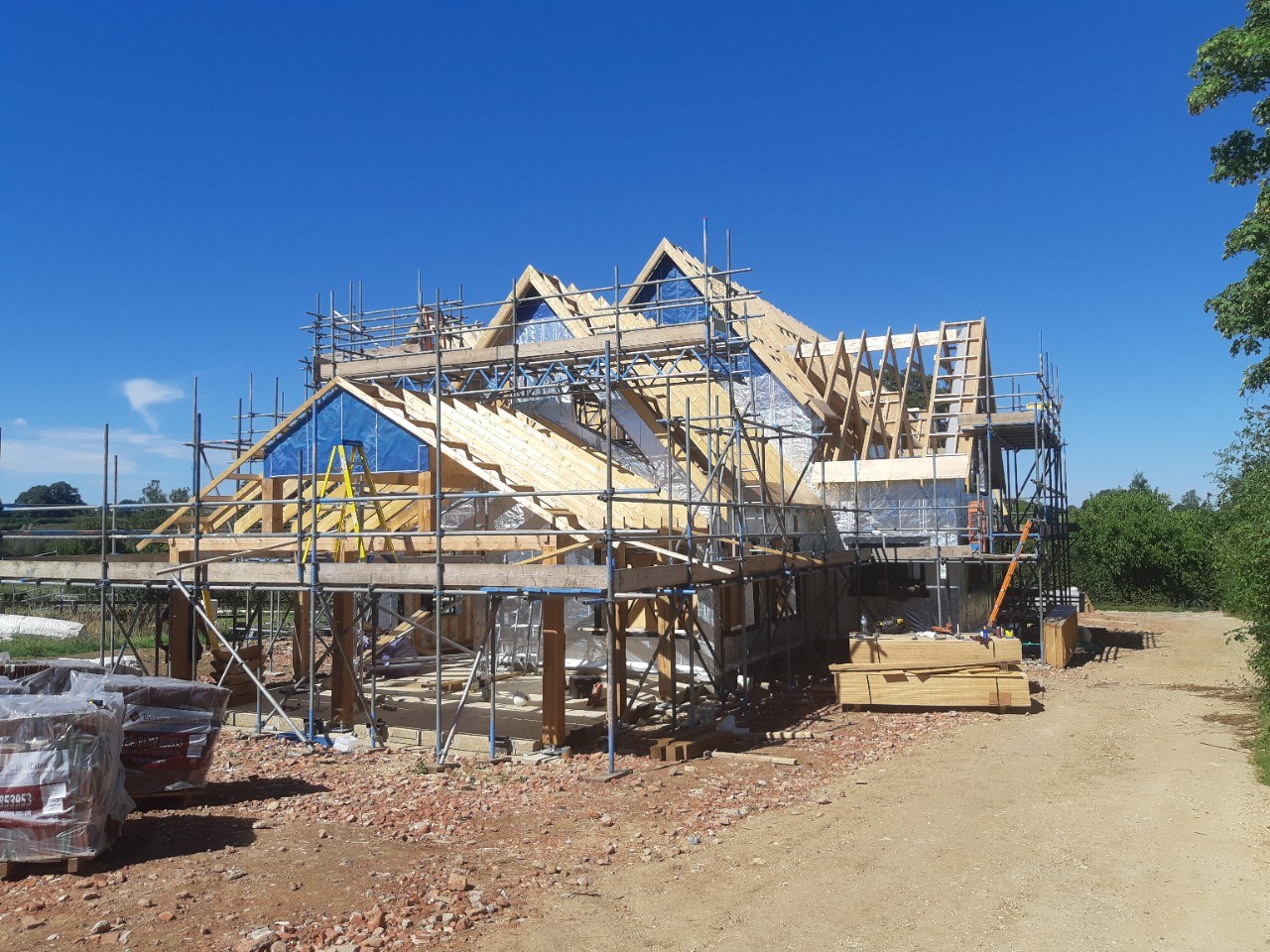Construction Topping Out Ceremony