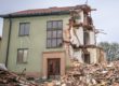 Demolished building