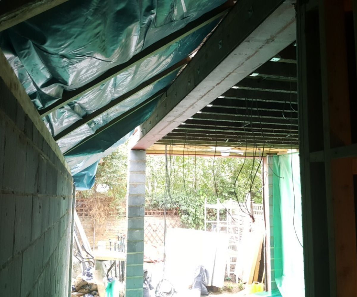build a kitchen extension