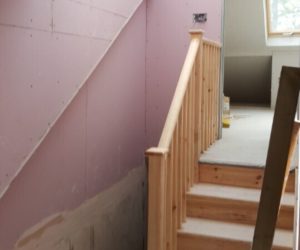 new stairs in extension